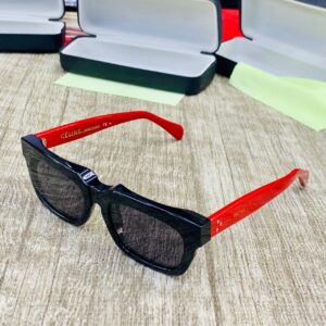 CLN99817 Sunglasses Red and Black Frame